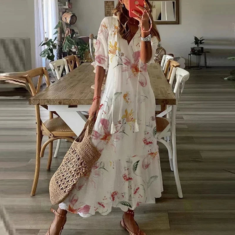 Women's Maxi Dress Bohemian Wedding Guest Dresses