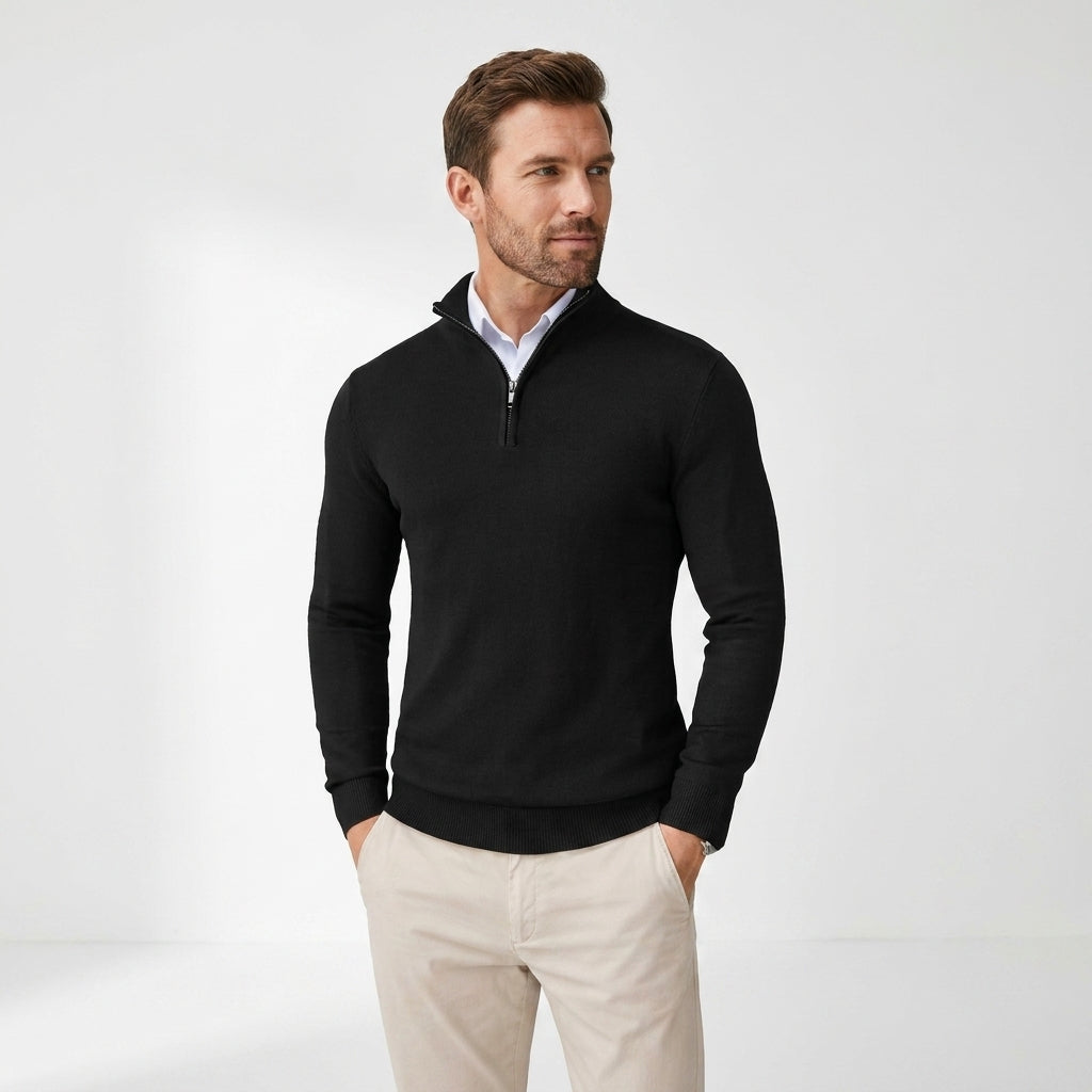 Men’s Classic Half-Zip Sweater