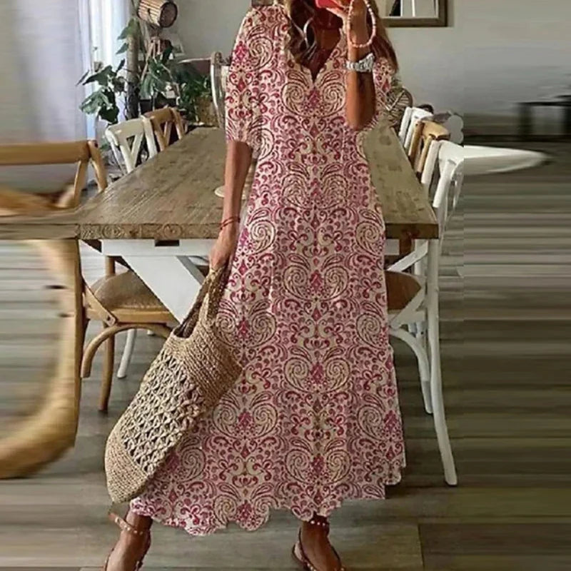 Women's Maxi Dress Bohemian Wedding Guest Dresses