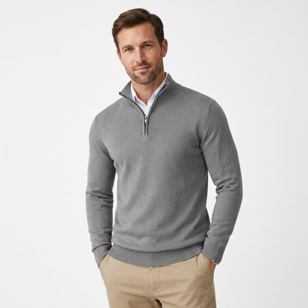 Men’s Classic Half-Zip Sweater