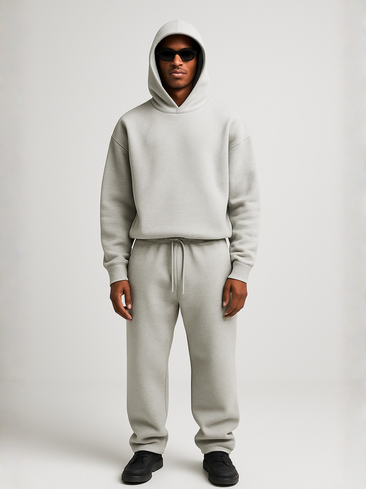 Men's Oversized Hoodie & Jogger Set – Two-Piece Tracksuit