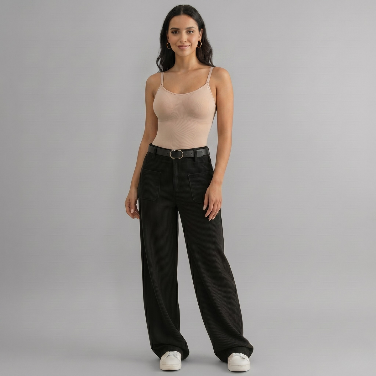 Women's Seamless Shapewear Bodysuit – Sculpting Support Design