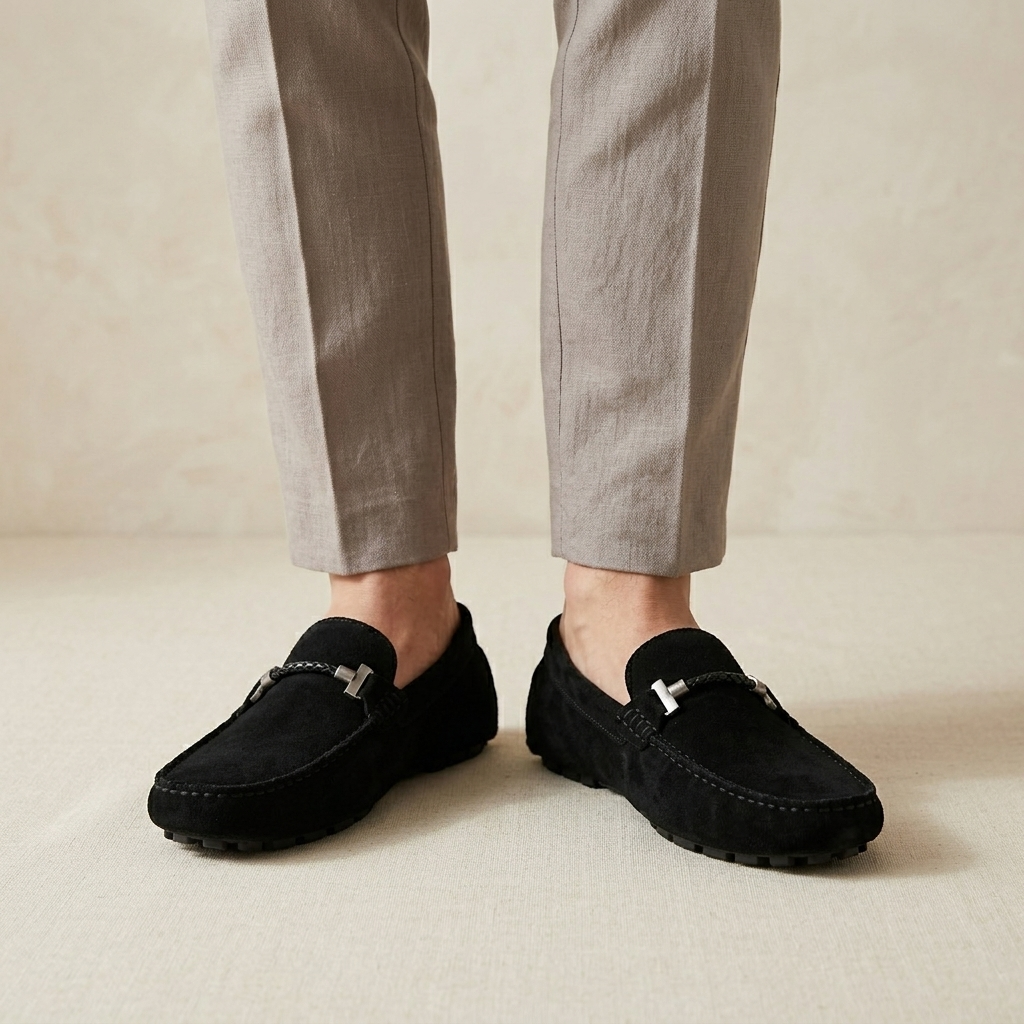 Men's Leather Horsebit Loafers