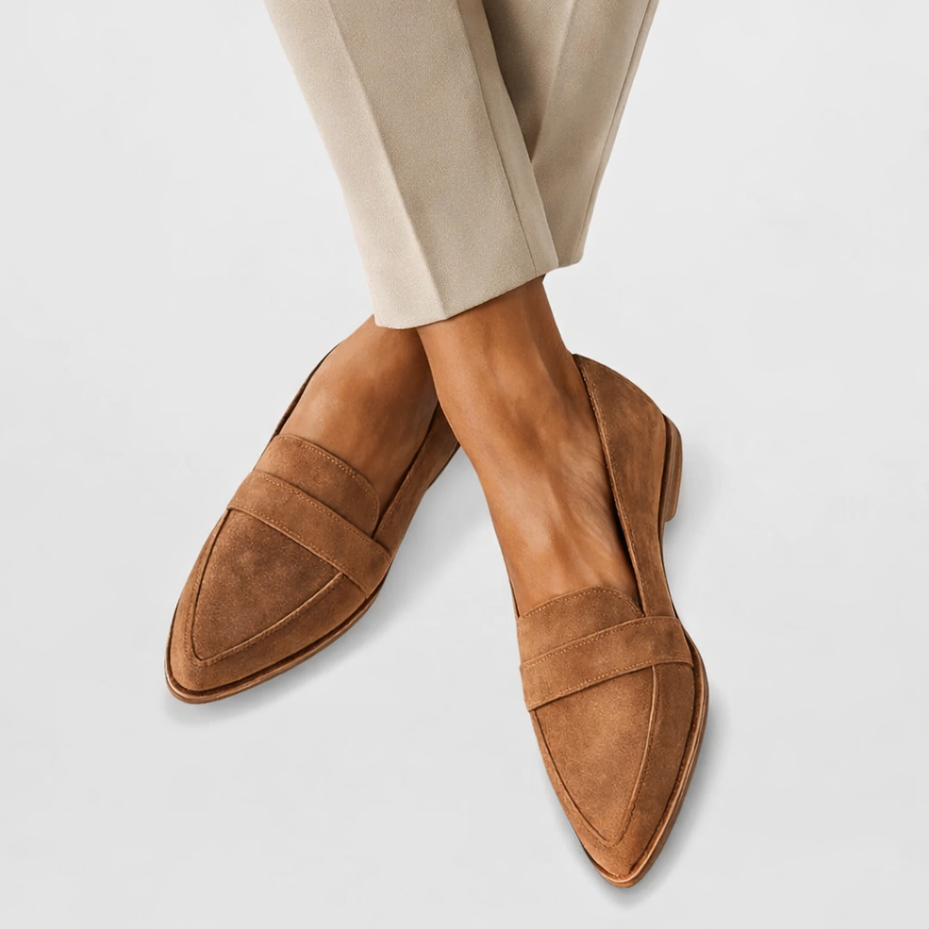 Women’s Orthopedic Soft Suede Loafers – Elegant Perfect Fit
