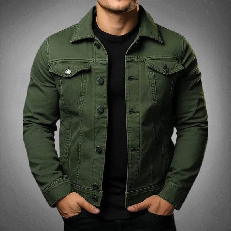 Men's Denim Jacket – Modern Casual Everyday Style