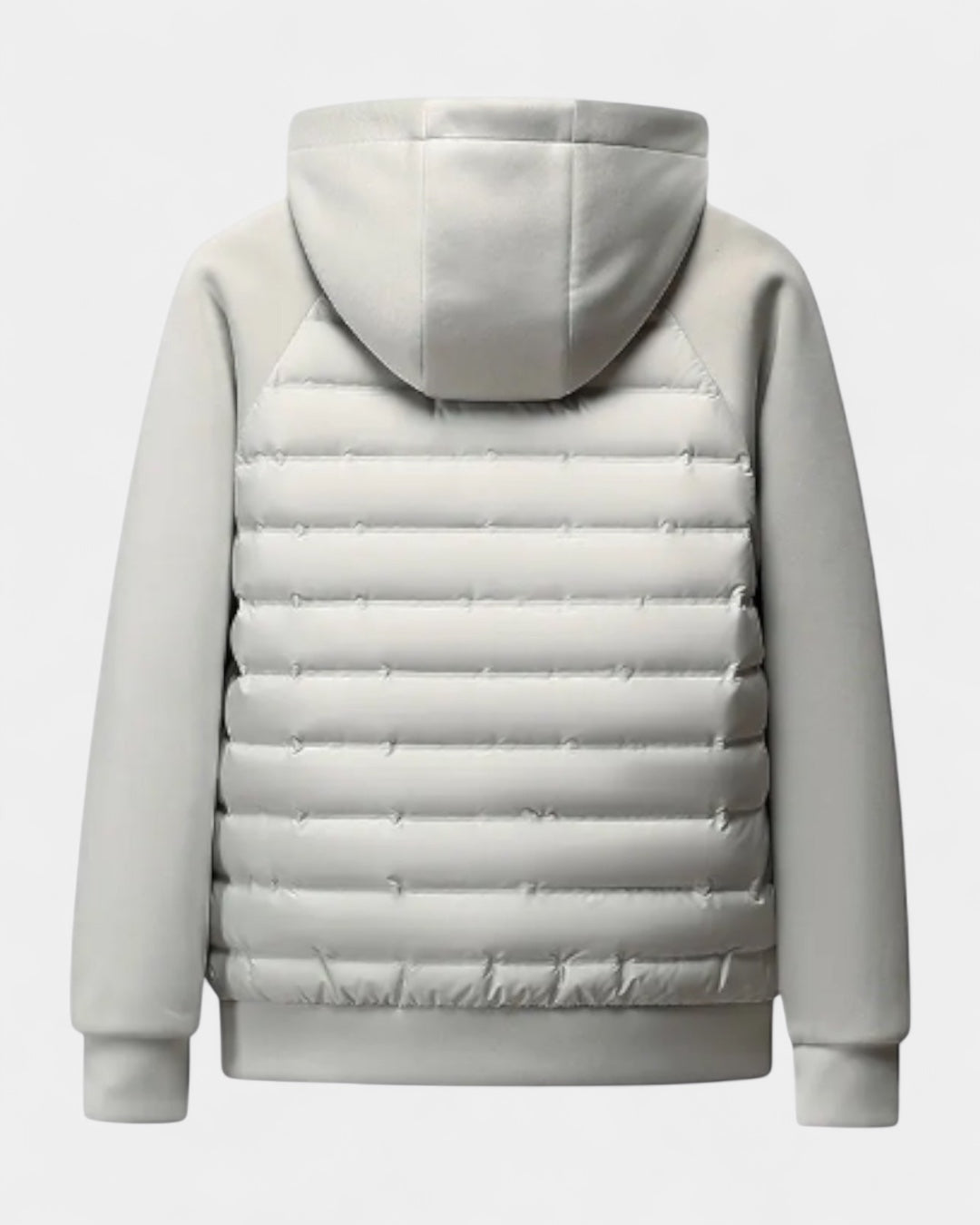Men's Hooded Jacket | Hybrid Softshell Down Jacket