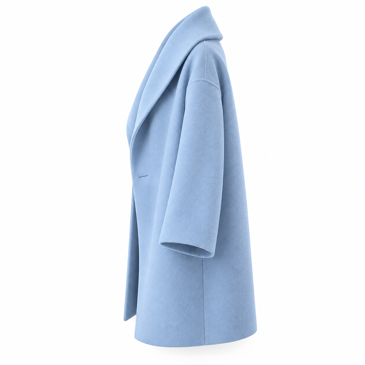 Women's Long Hooded Coat - Relaxed Fit