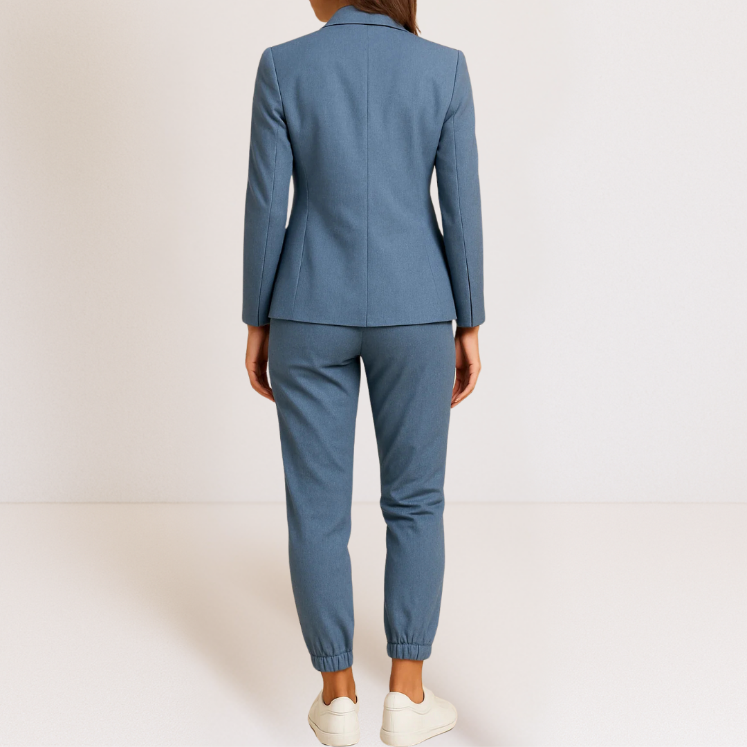 Women's Two-Piece Suit - Jacket & Matching Trousers