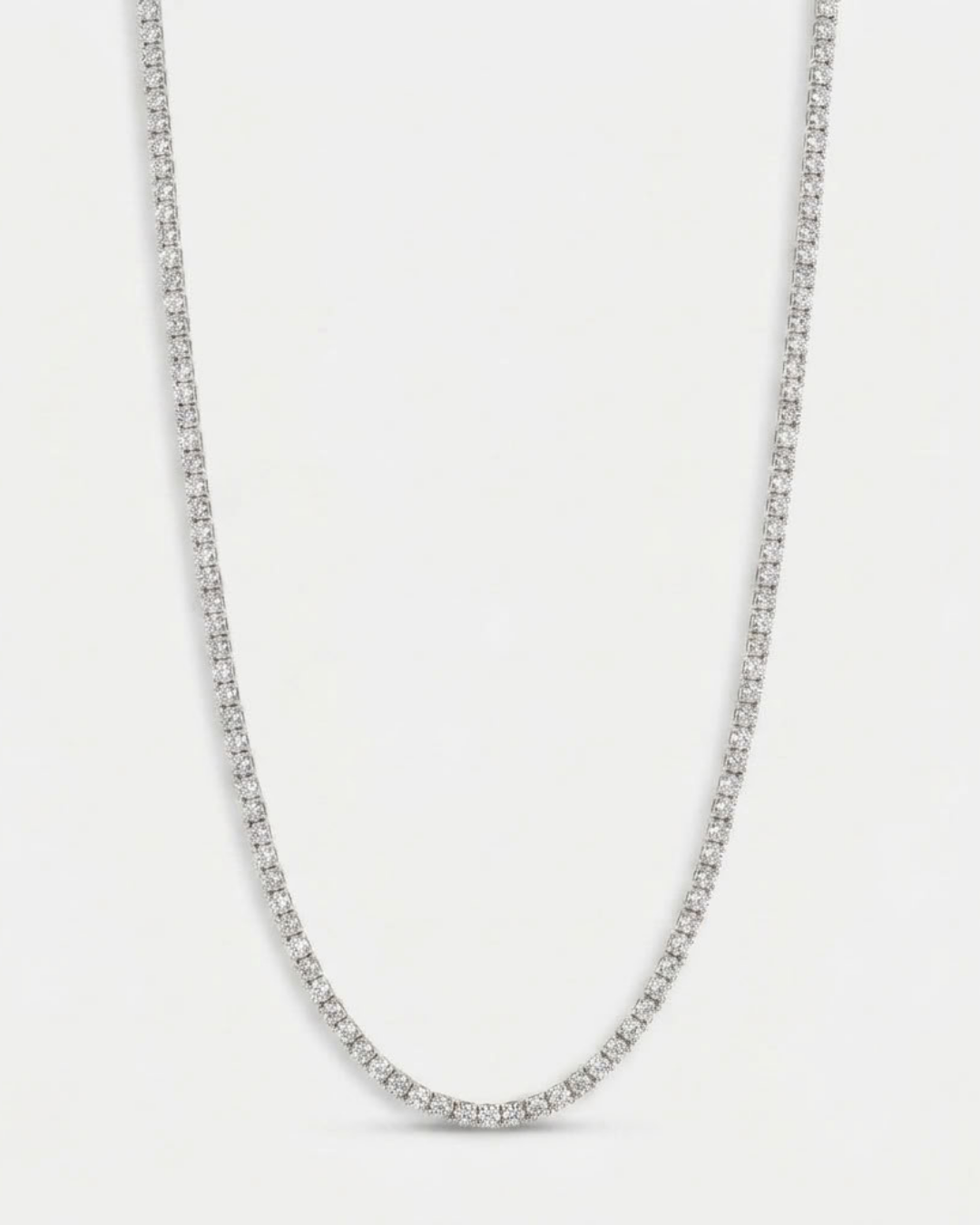 3mm Tennis Chain Necklace For Men