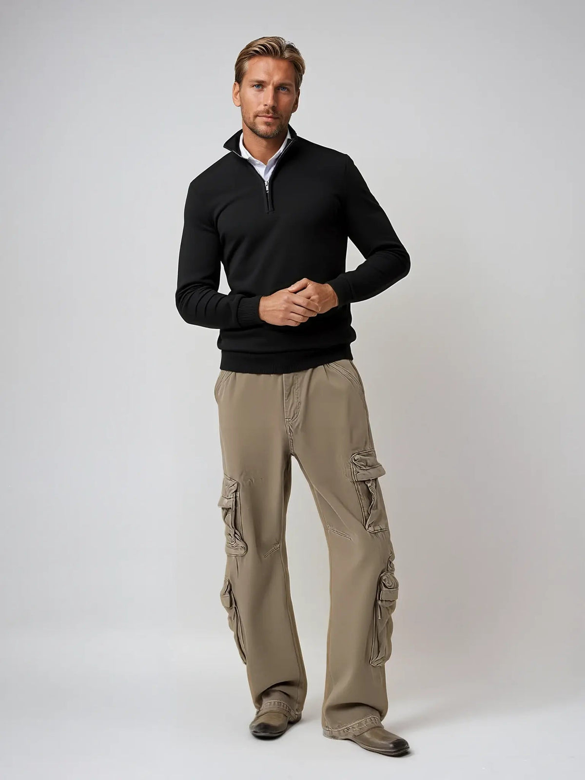 Men’s Classic Half-Zip Sweater