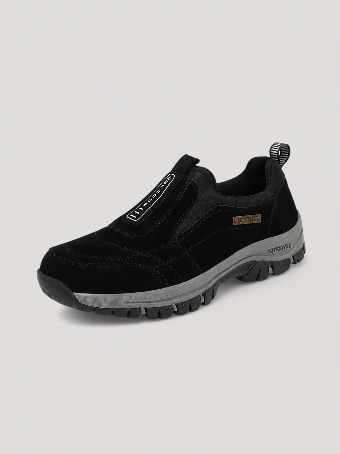 Men’s Comfort Slip-On Walking Shoes – Durable Outdoor Style