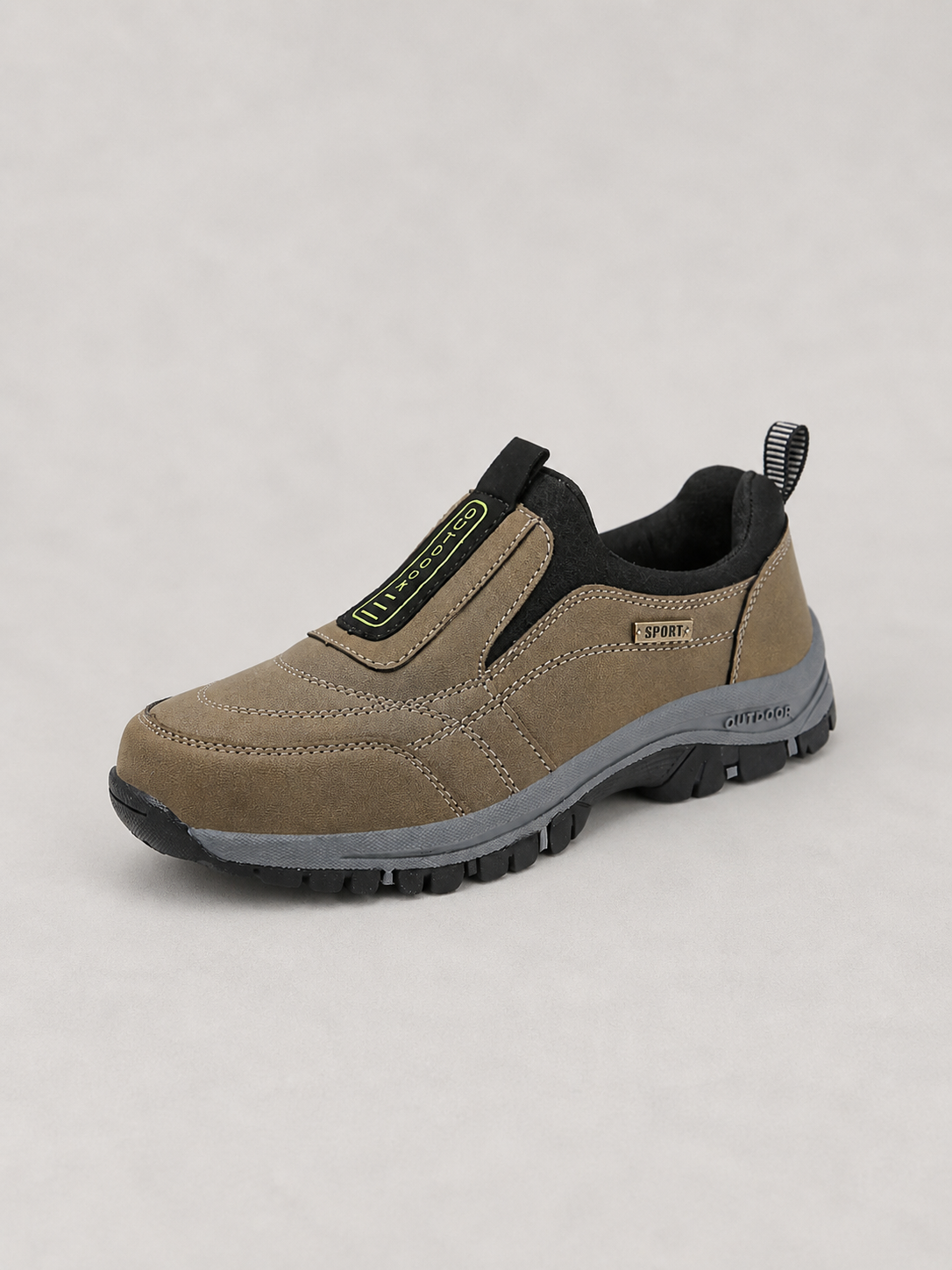 Men’s Comfort Slip-On Walking Shoes – Durable Outdoor Style