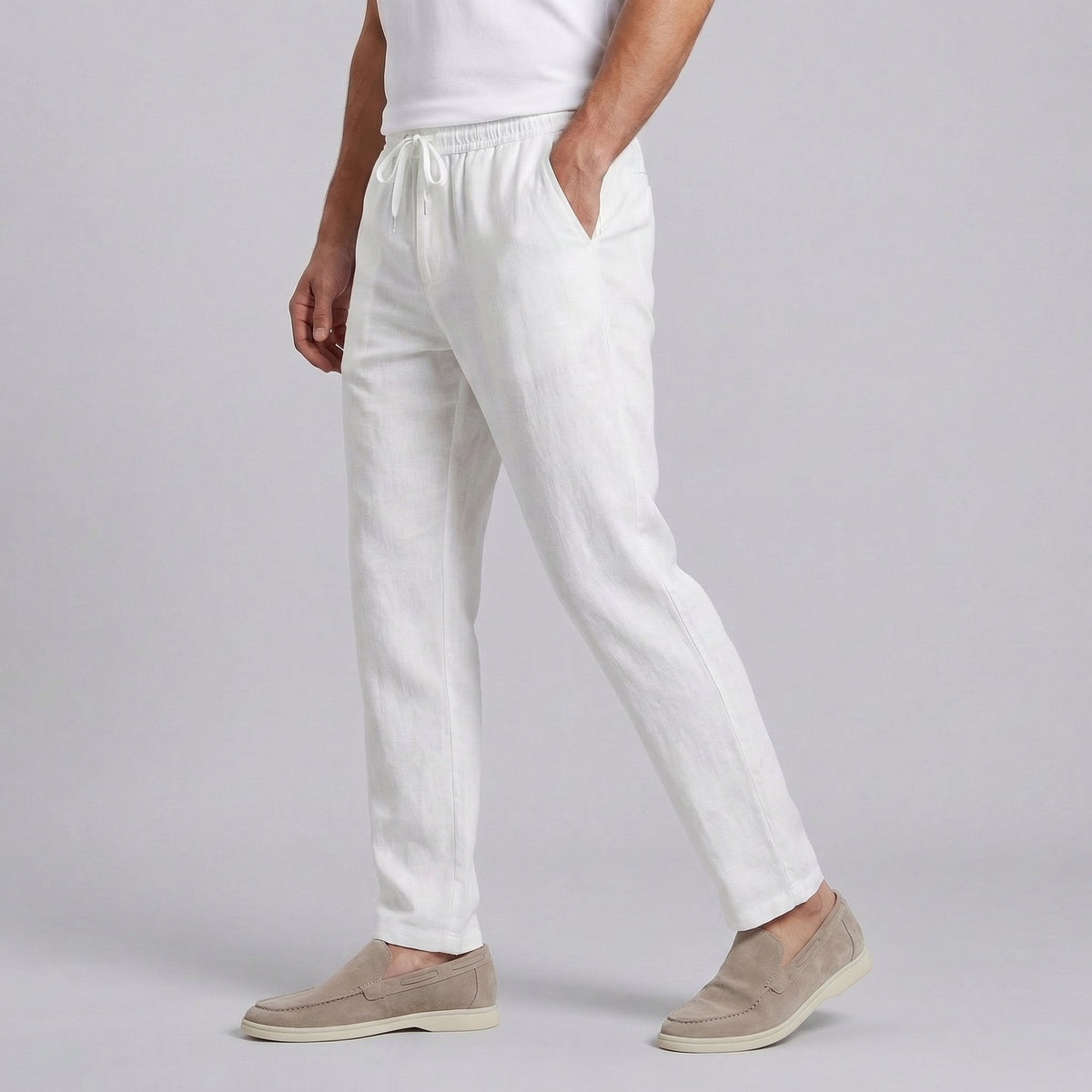 Men's Linen Trousers for Casual Comfort
