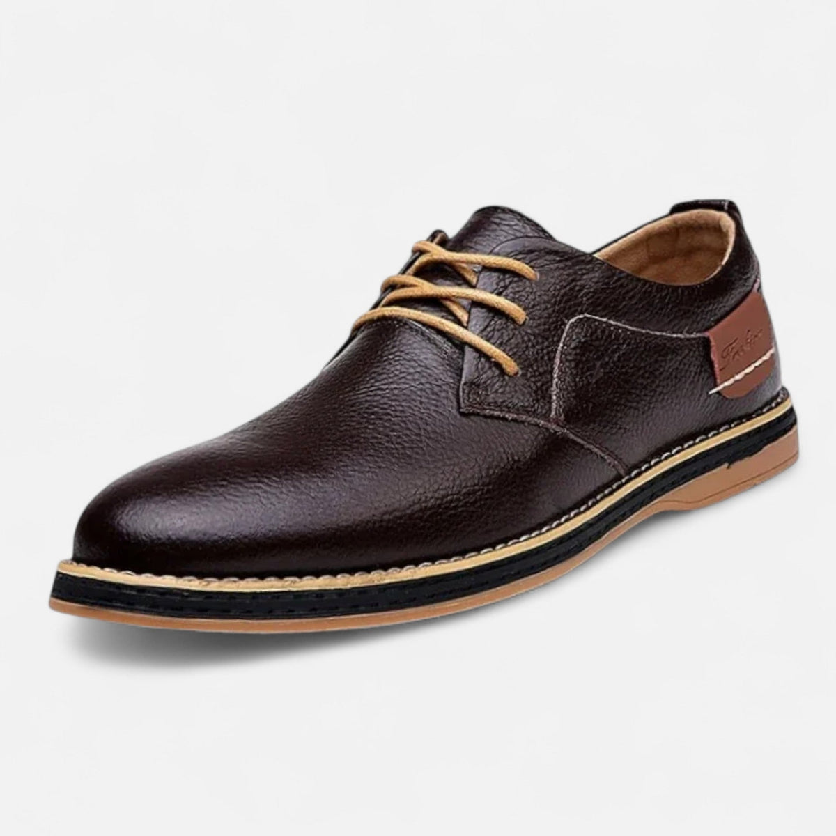 Men's Genuine Leather Shoes – Hand-Stitched Classic Design
