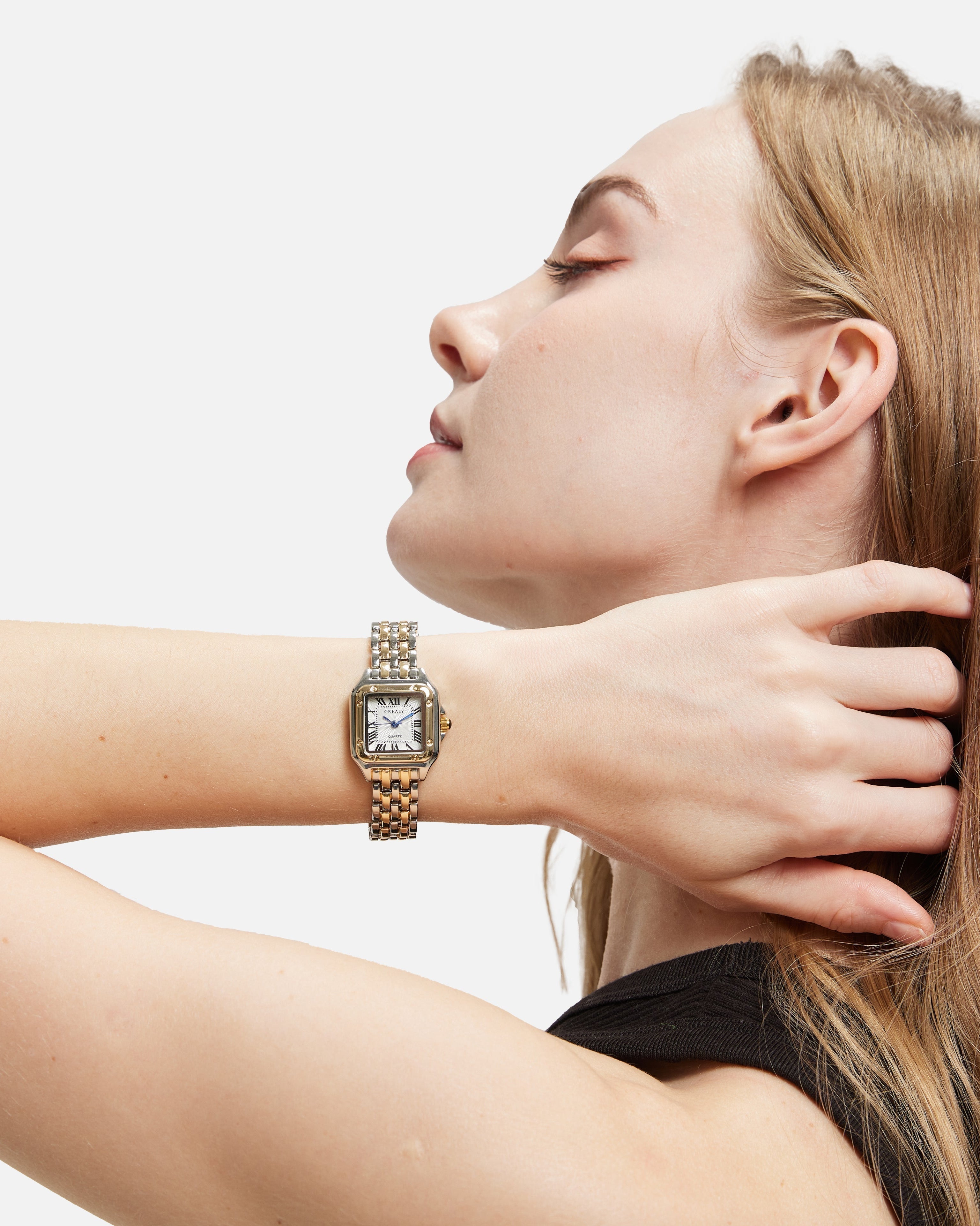 Women's Classic Quartz Watch, Vintage-Inspired Design