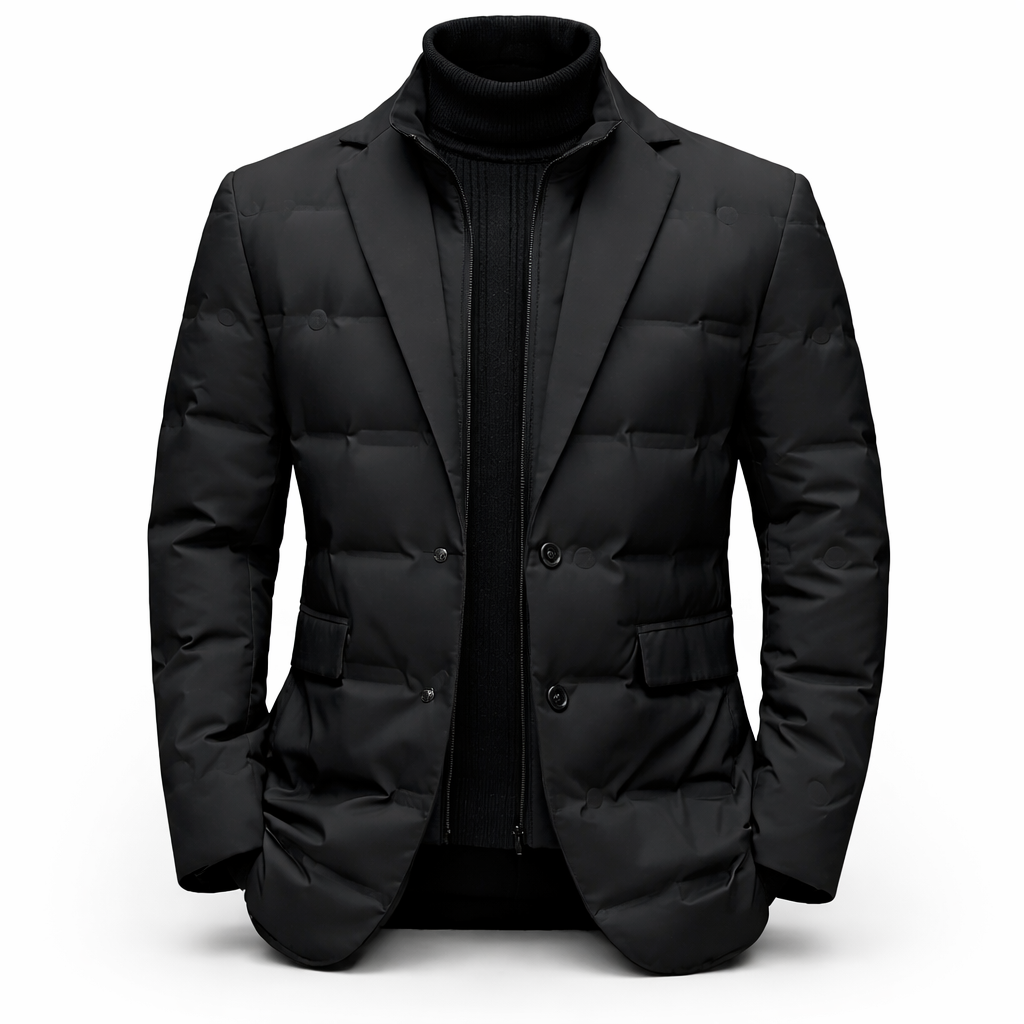 Men's Padded Blazer Jacket – Smart Lightweight Design