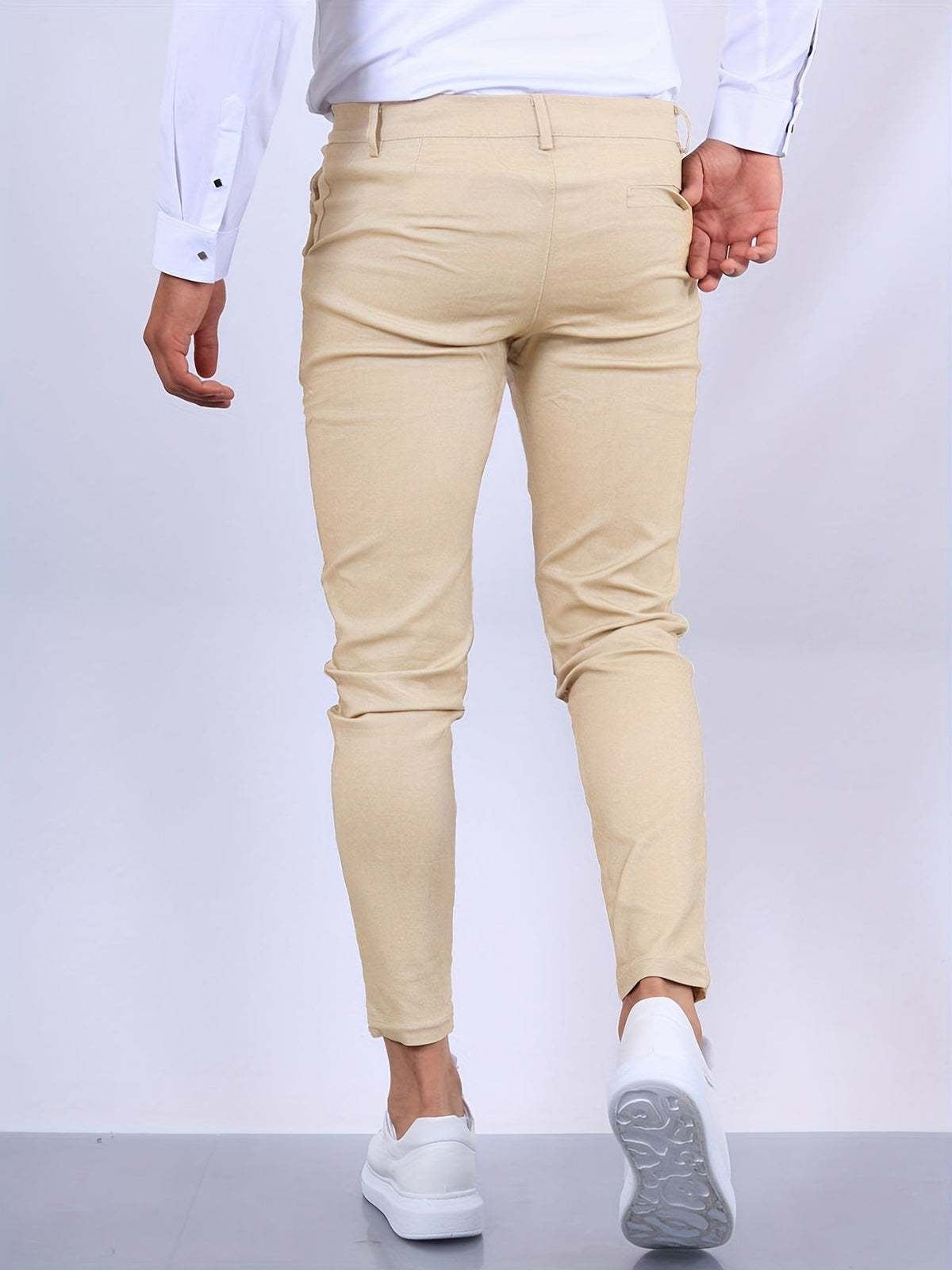 Men's Slim Fit Smart Trousers – Tailored Everyday Style