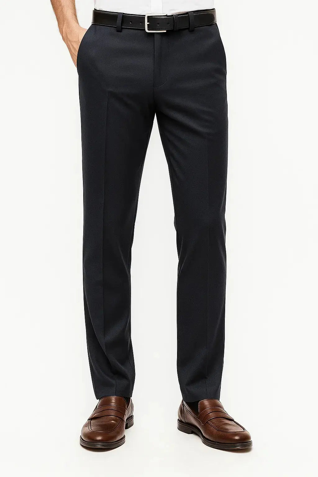 Men's Stretch Pants ExecFlex Comfortable Fit Soft Fabric