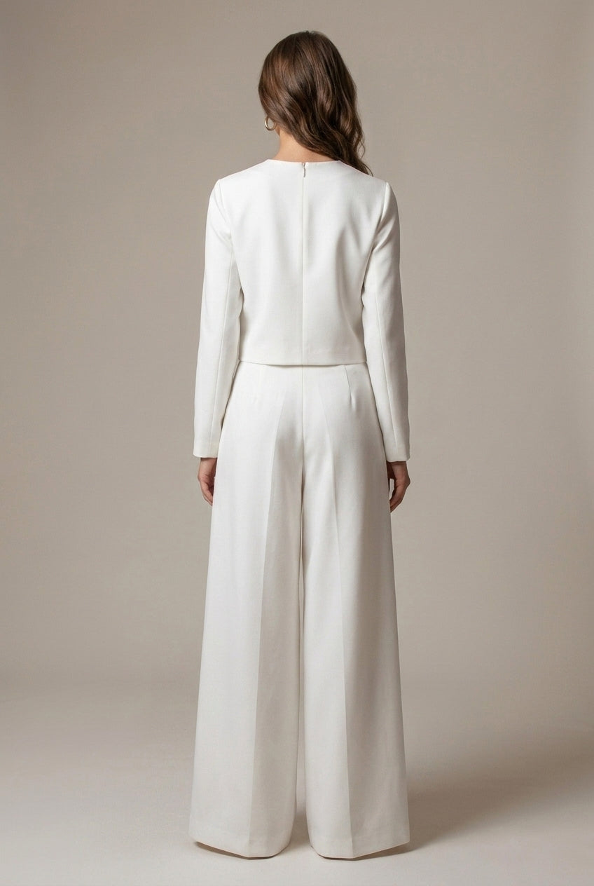 Women's Two-Piece Set Wide Leg Palazzo