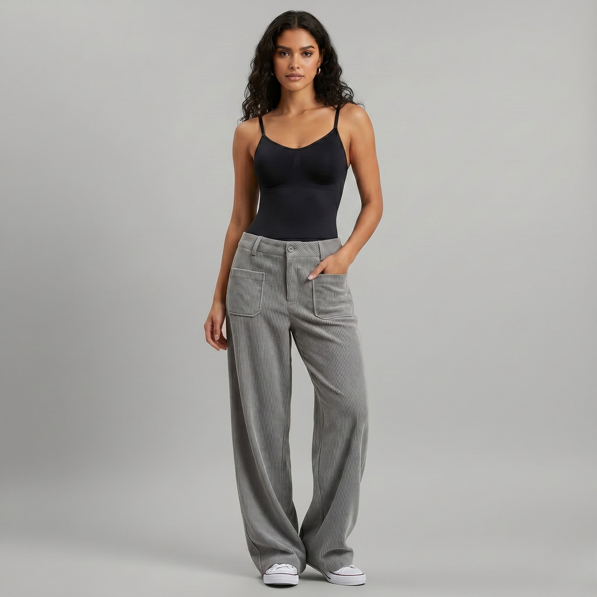 Women's Seamless Shapewear Bodysuit – Sculpting Support Design