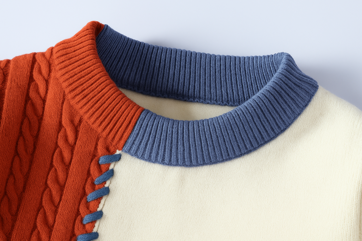 Arty Patch Sweater