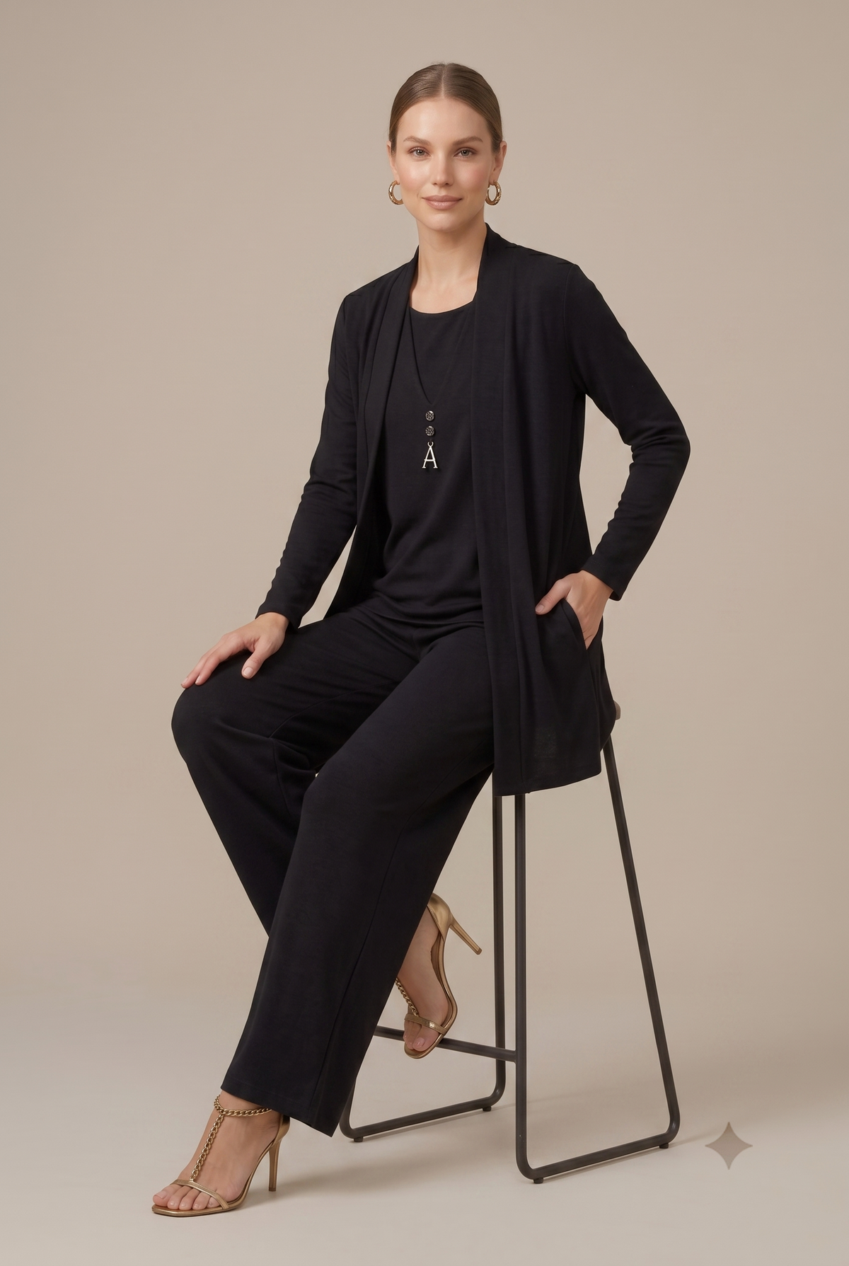 Women's Three-Piece Set Relaxed Fit