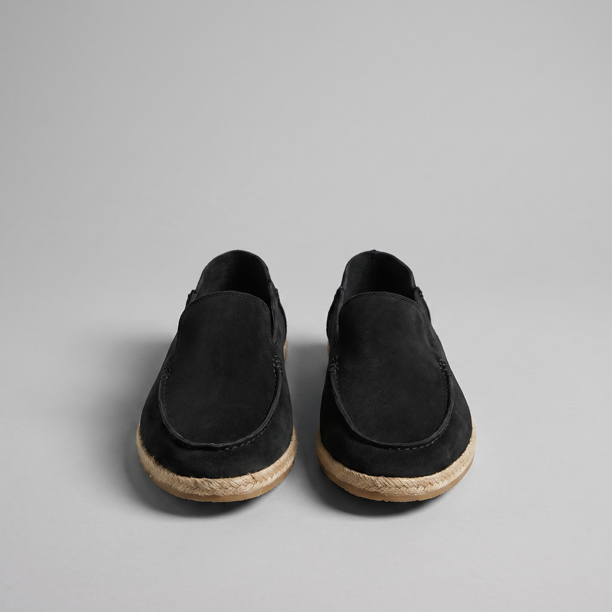 Men's Suede Espadrille Loafers – Smart Casual Slip-On Style