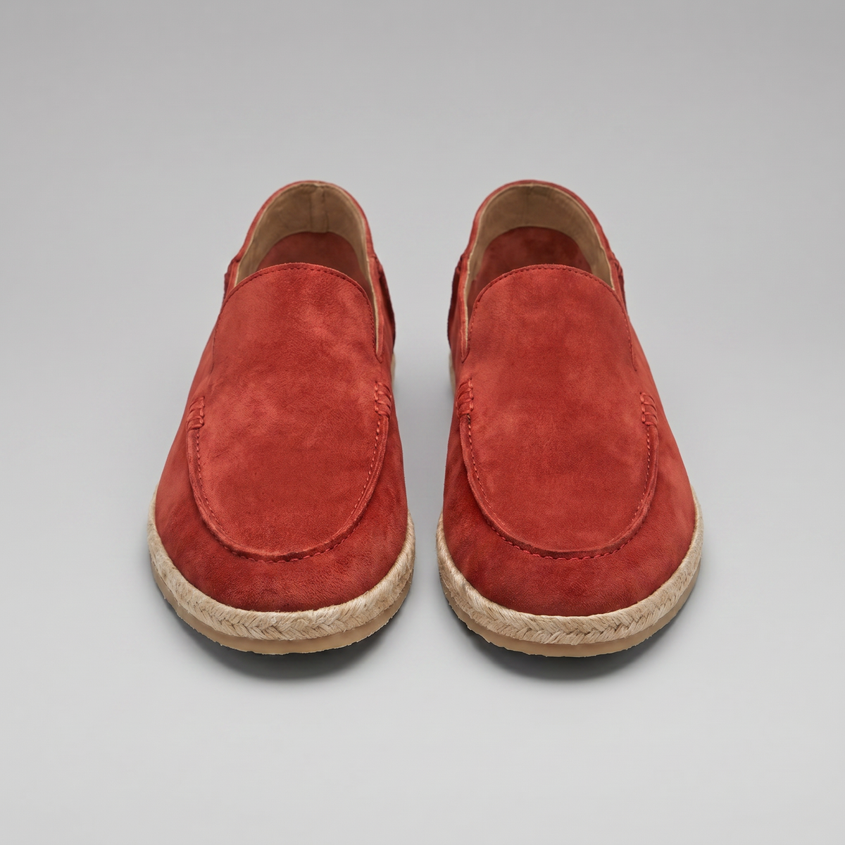 Men's Suede Espadrille Loafers – Smart Casual Slip-On Style