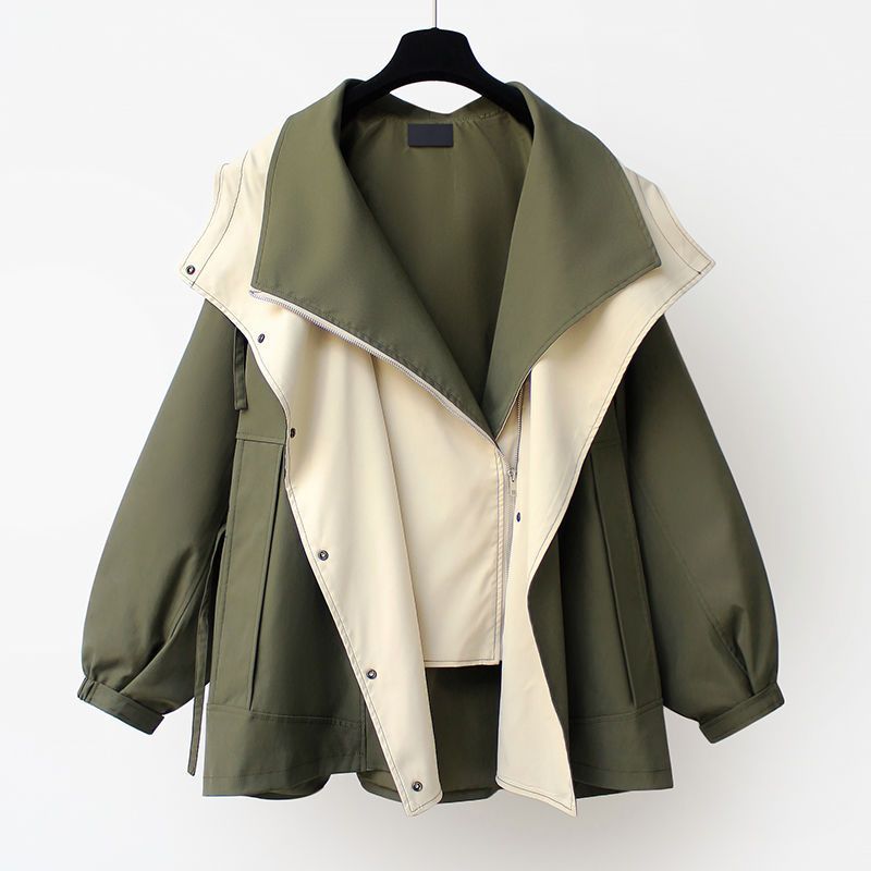 Women's Hooded Panel Jacket - Relaxed Fit