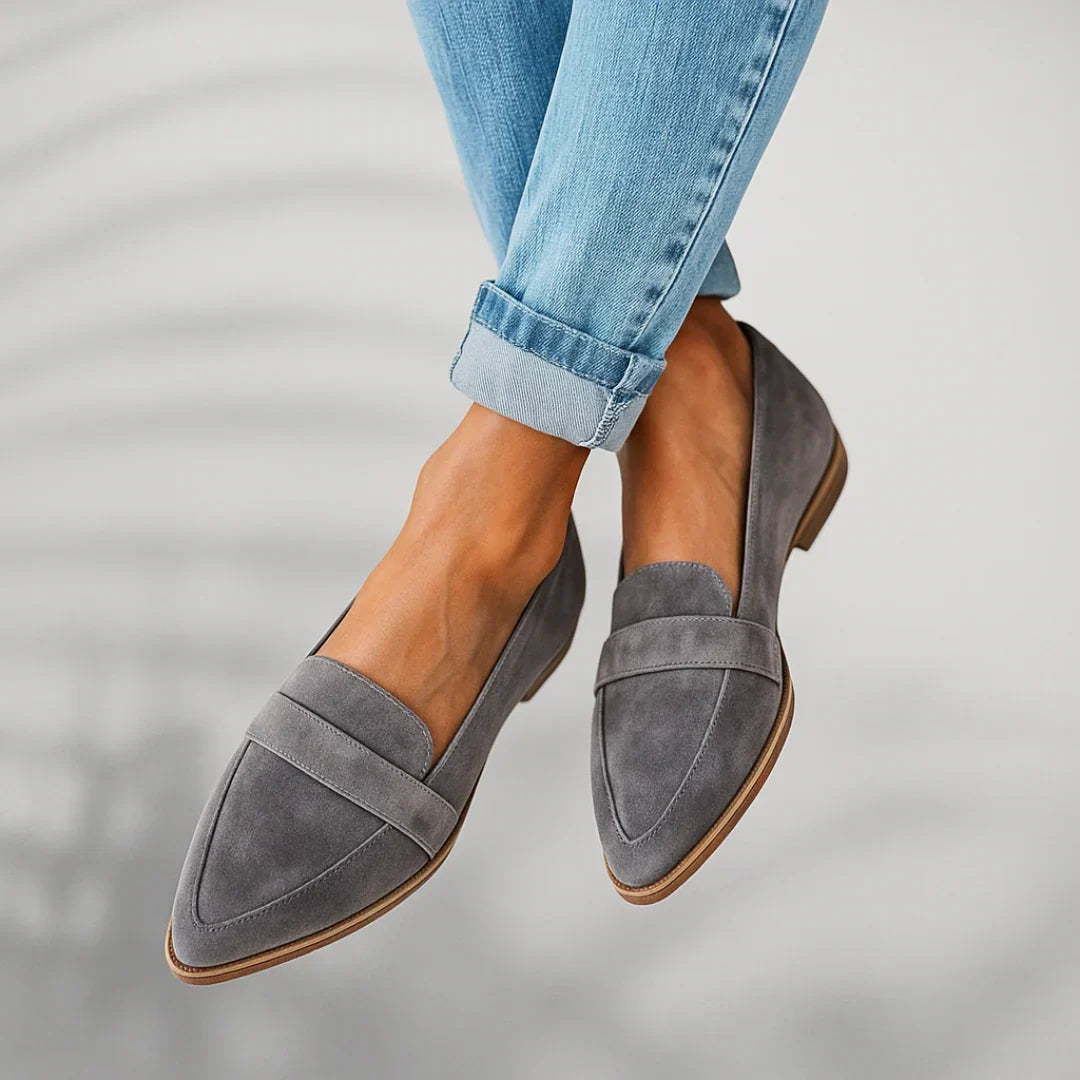 Women's Moccasins | Pointed Toe Slip On Loafer