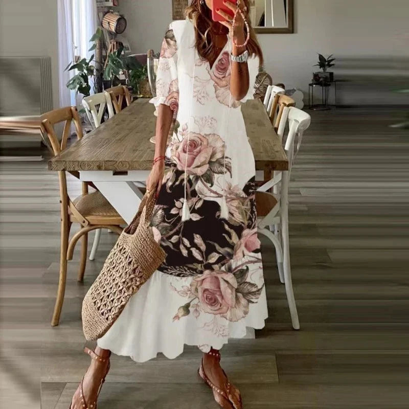 Women's Maxi Dress Bohemian Wedding Guest Dresses