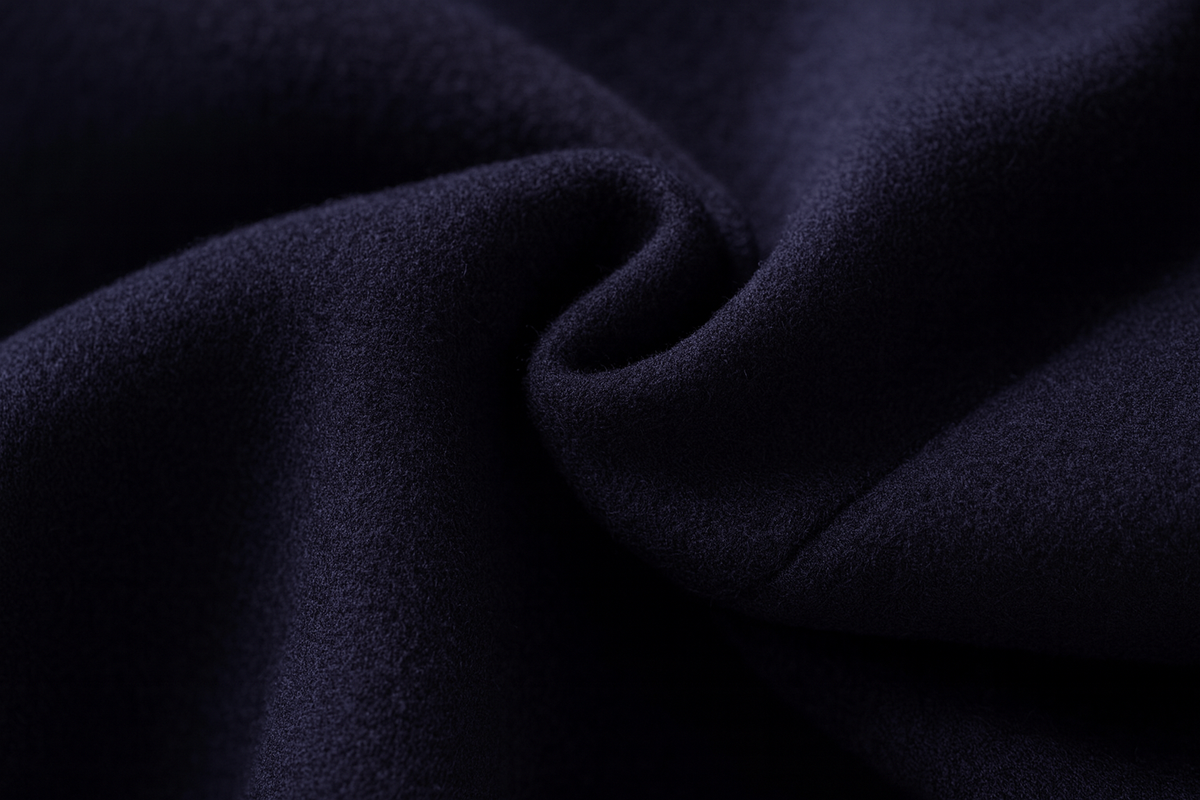 Men's Wool Blend Overcoat – Stand Collar Winter Design