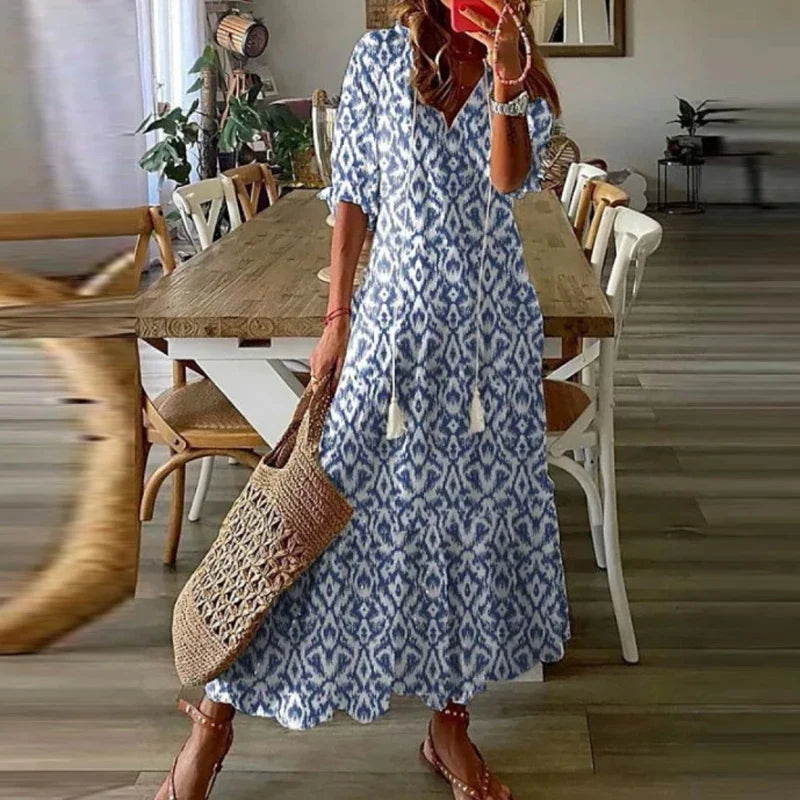 Women's Maxi Dress Bohemian Wedding Guest Dresses