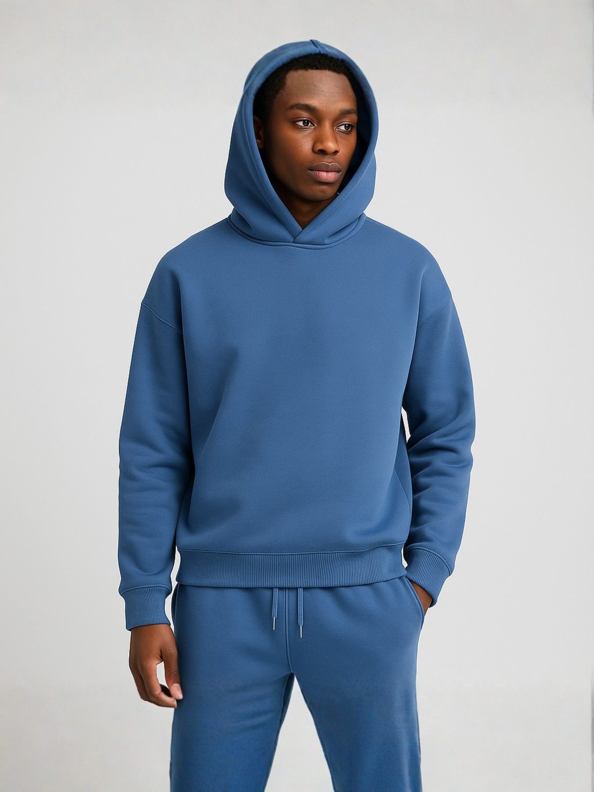Men's Oversized Hoodie & Jogger Set – Two-Piece Tracksuit