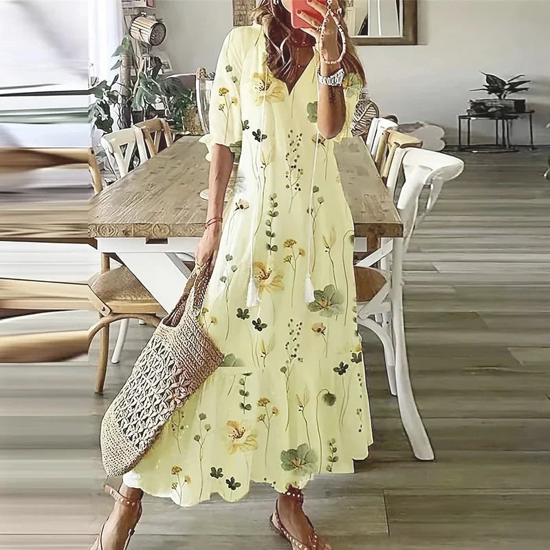 Women's Maxi Dress Bohemian Wedding Guest Dresses