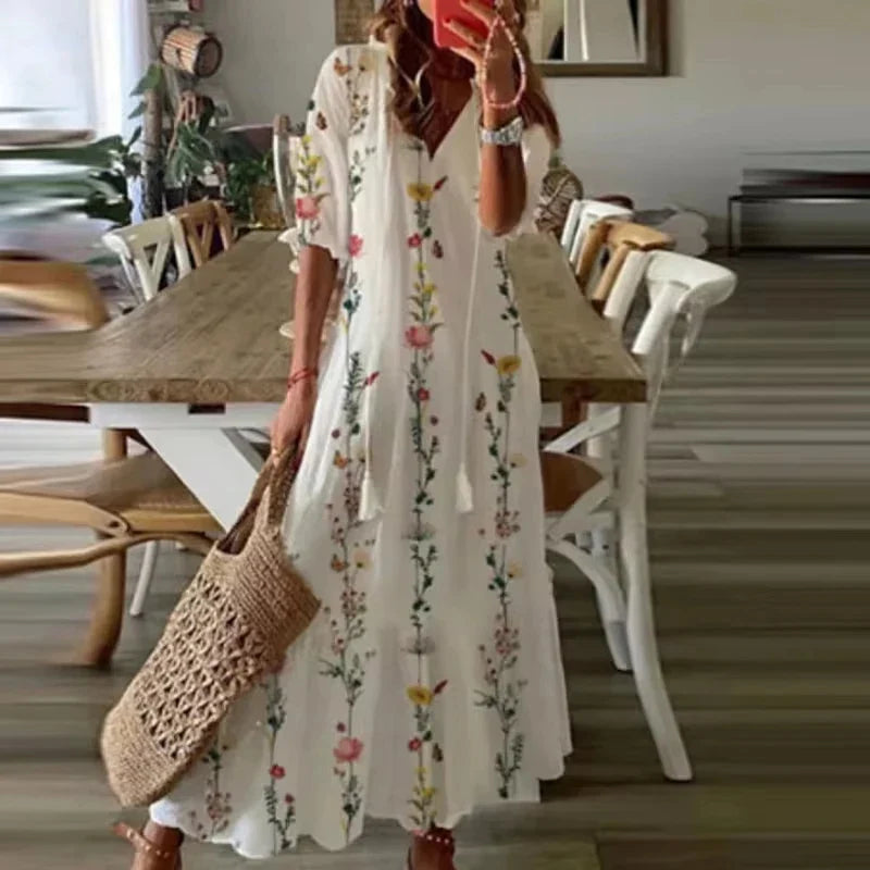 Women's Maxi Dress Bohemian Wedding Guest Dresses