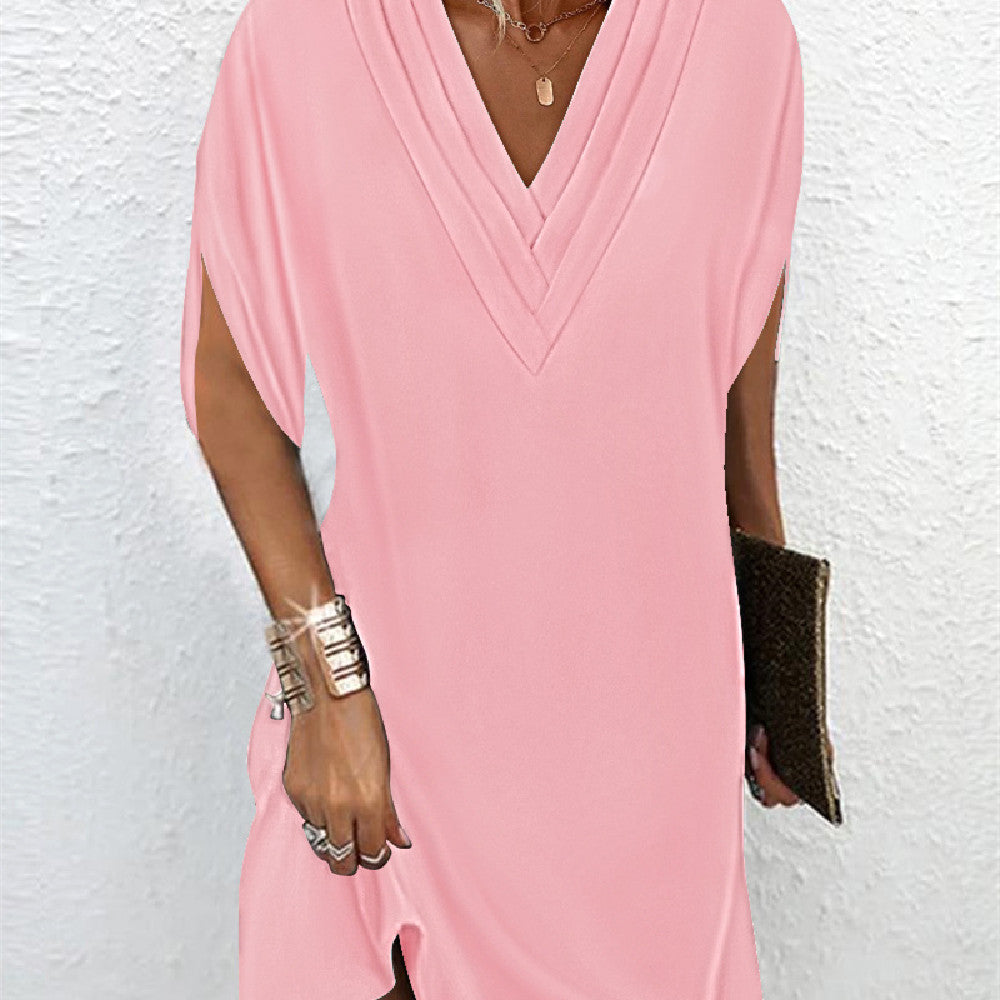 Jansen | Elegant Dress with Split Sleeves
