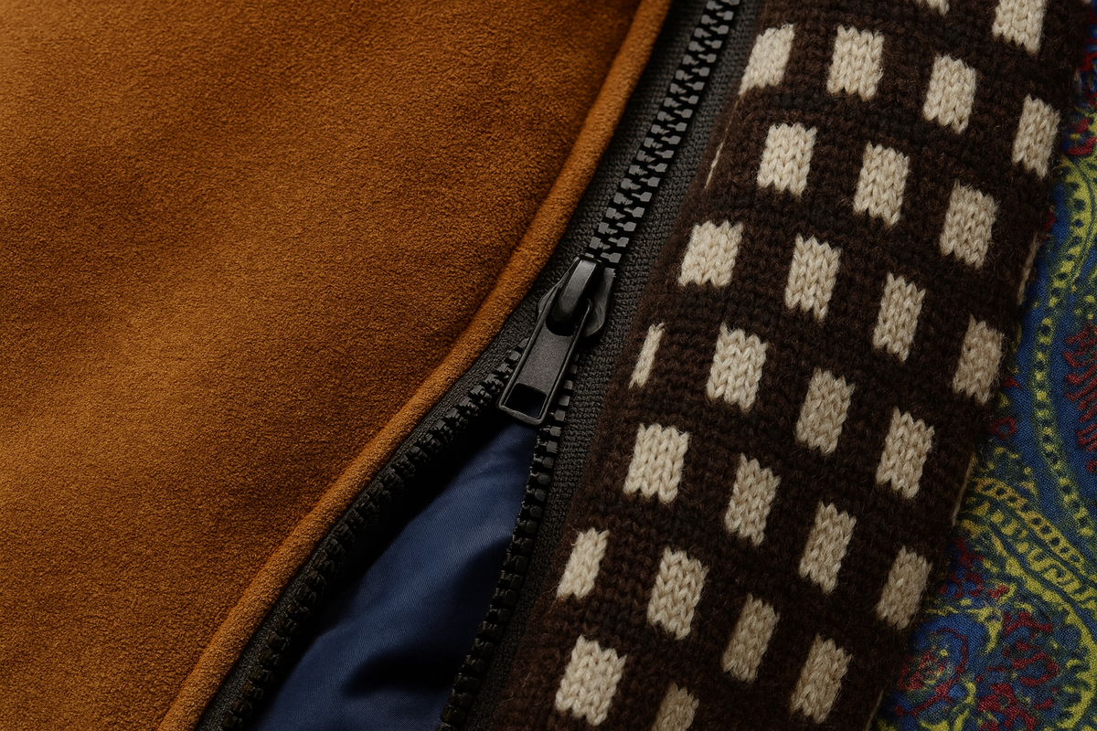 Men's Wool Blend Overcoat – Stand Collar Winter Design