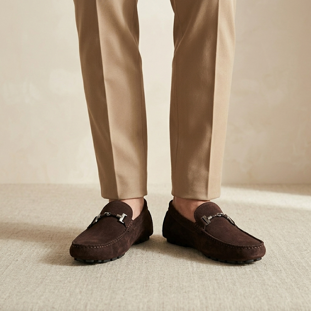 Men's Leather Horsebit Loafers