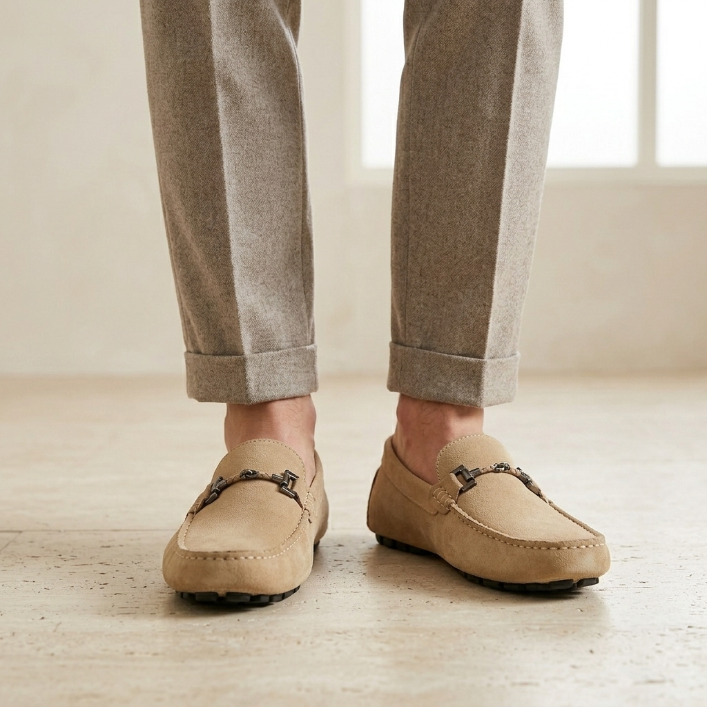 Men's Leather Horsebit Loafers