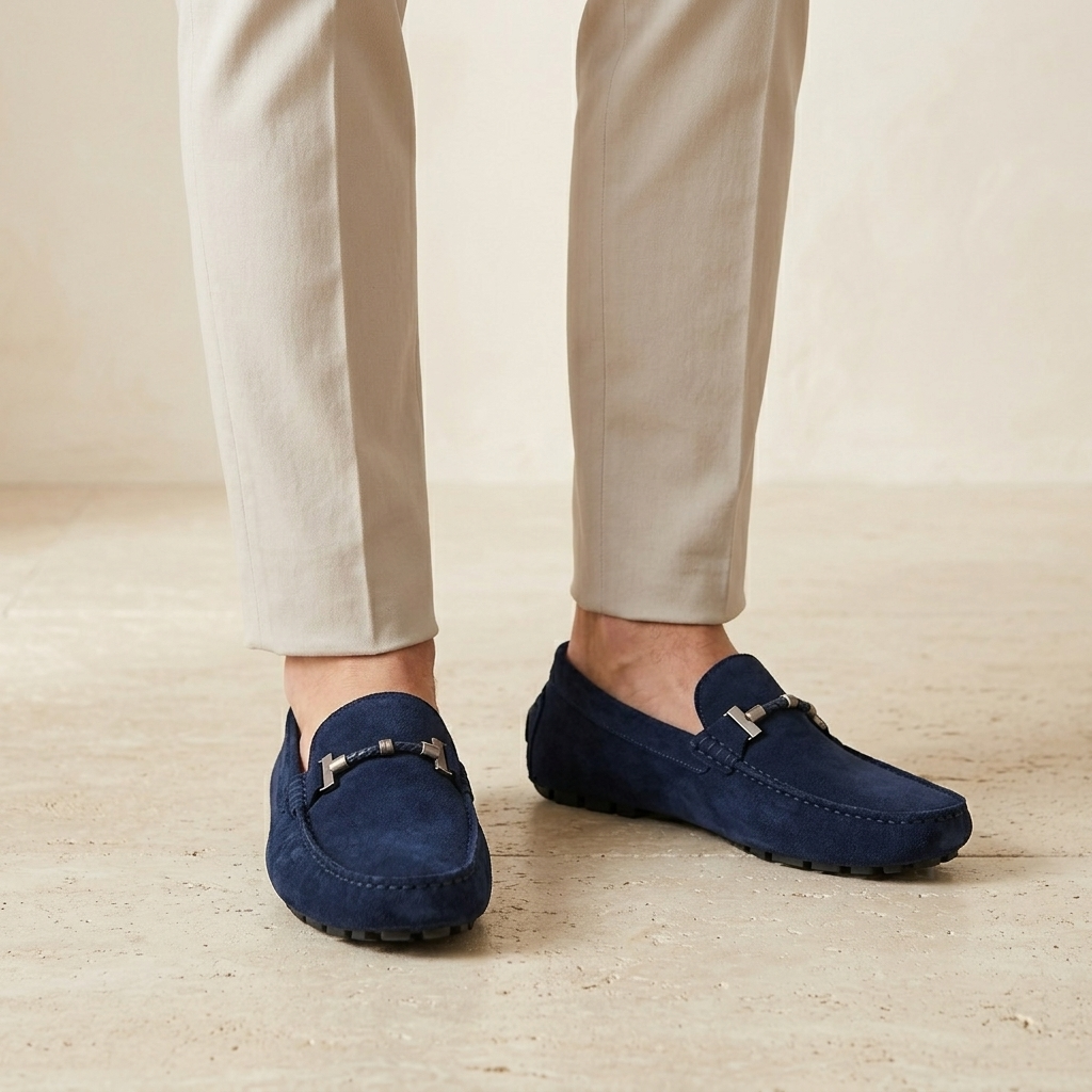 Men's Leather Horsebit Loafers