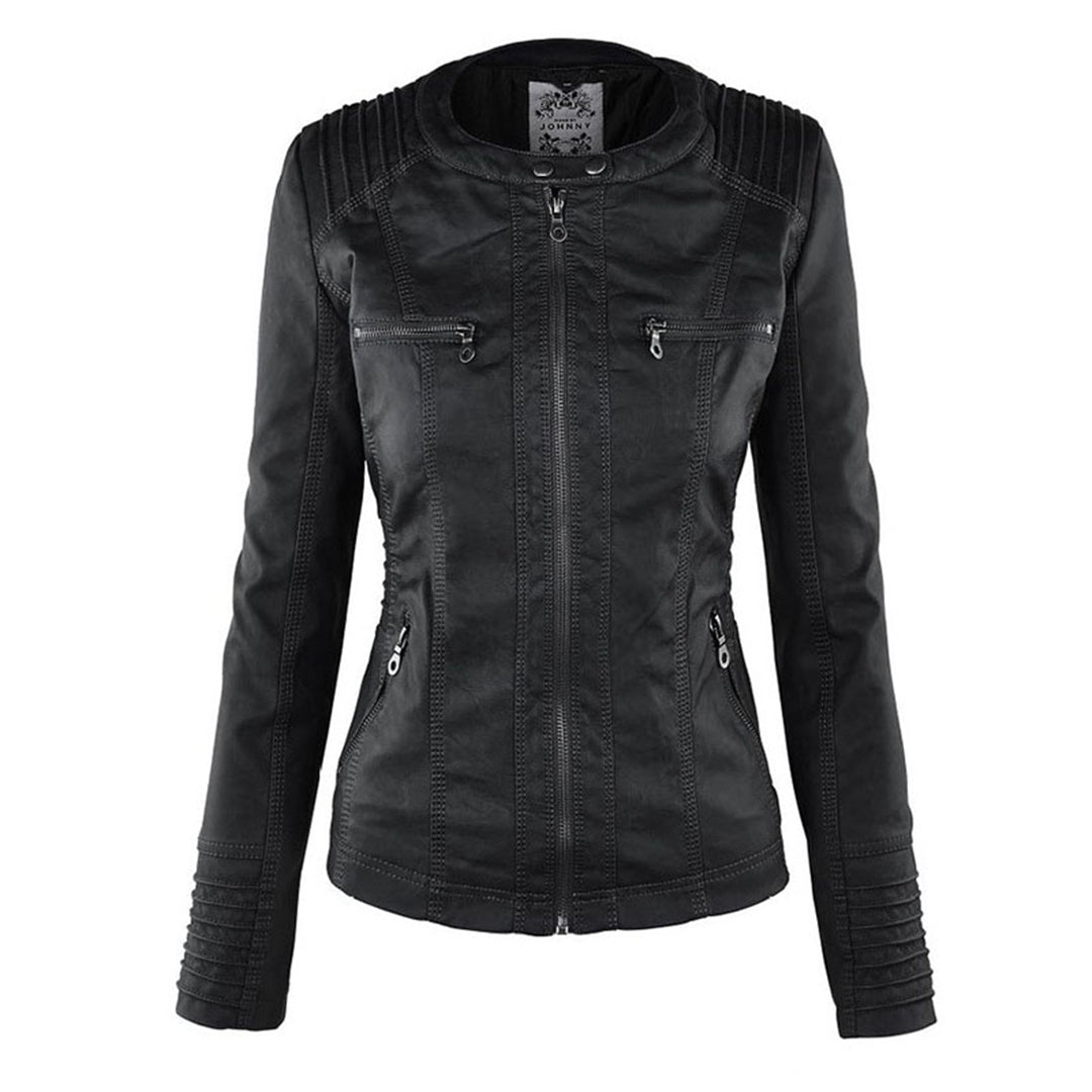Women's Hooded Tailored Jacket – Warm Smart Casual Design