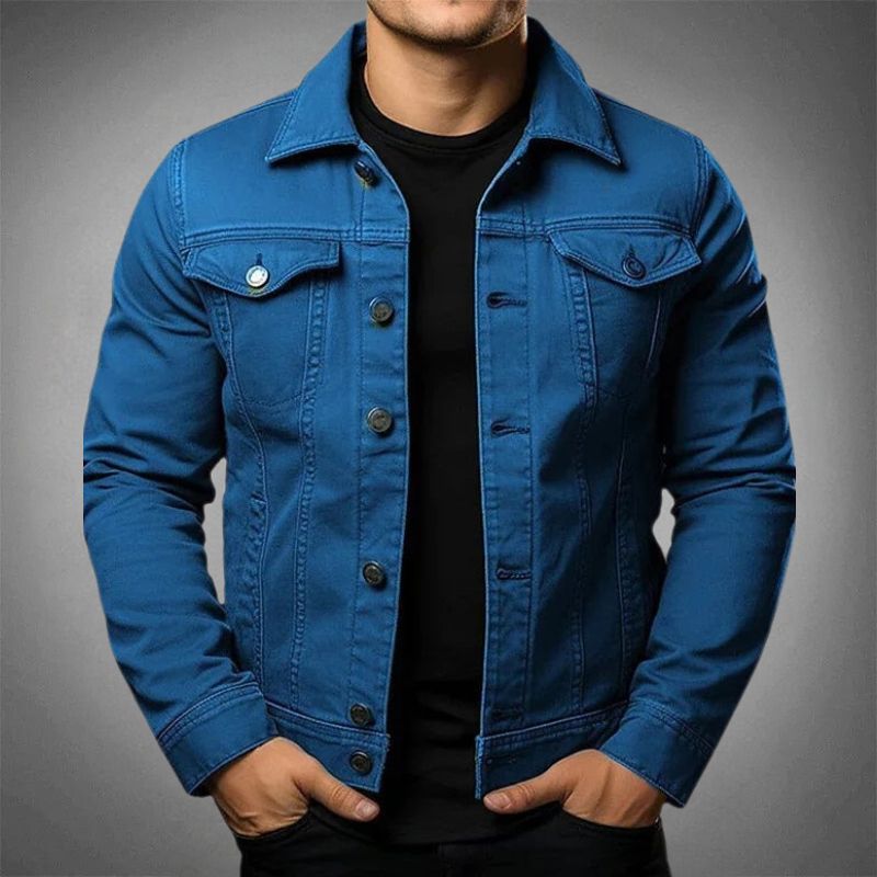 Men's Denim Jacket – Modern Casual Everyday Style