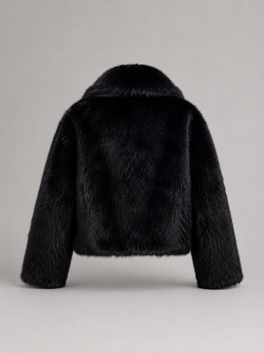 Short Faux Leather Jacket for Women