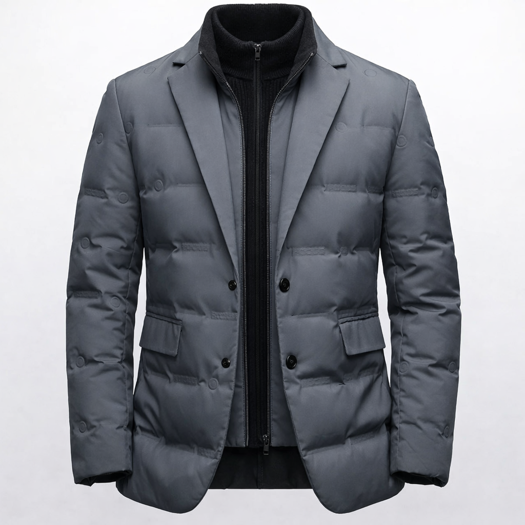Men's Padded Blazer Jacket – Smart Lightweight Design
