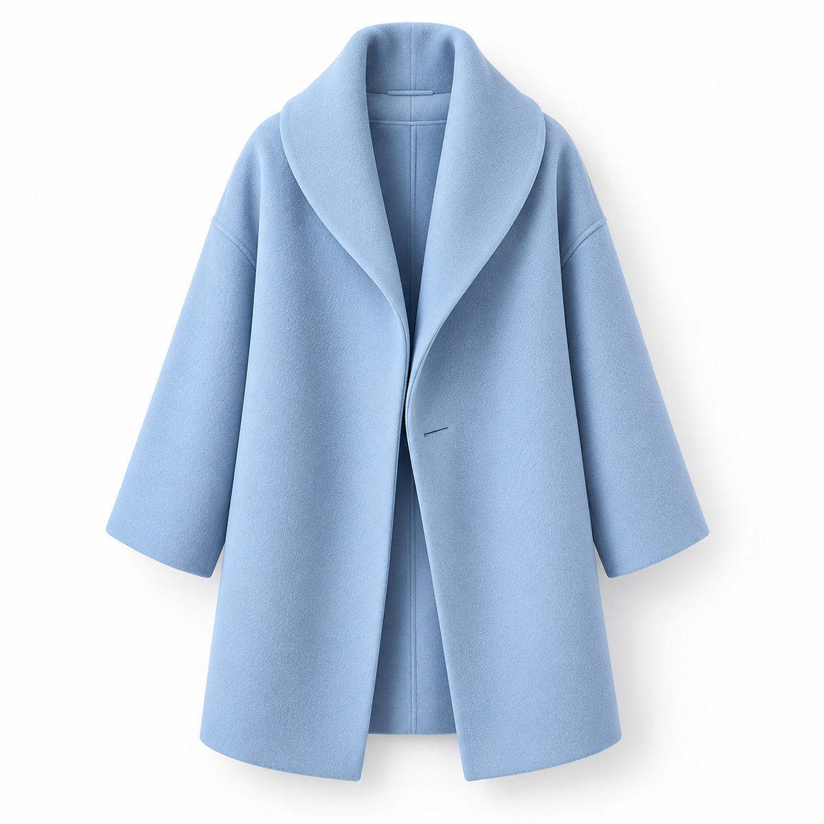 Women's Long Hooded Coat - Relaxed Fit