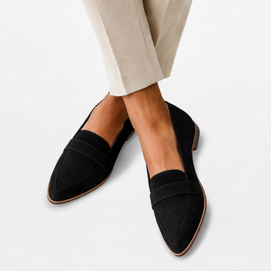 Women’s Orthopedic Soft Suede Loafers – Elegant Perfect Fit