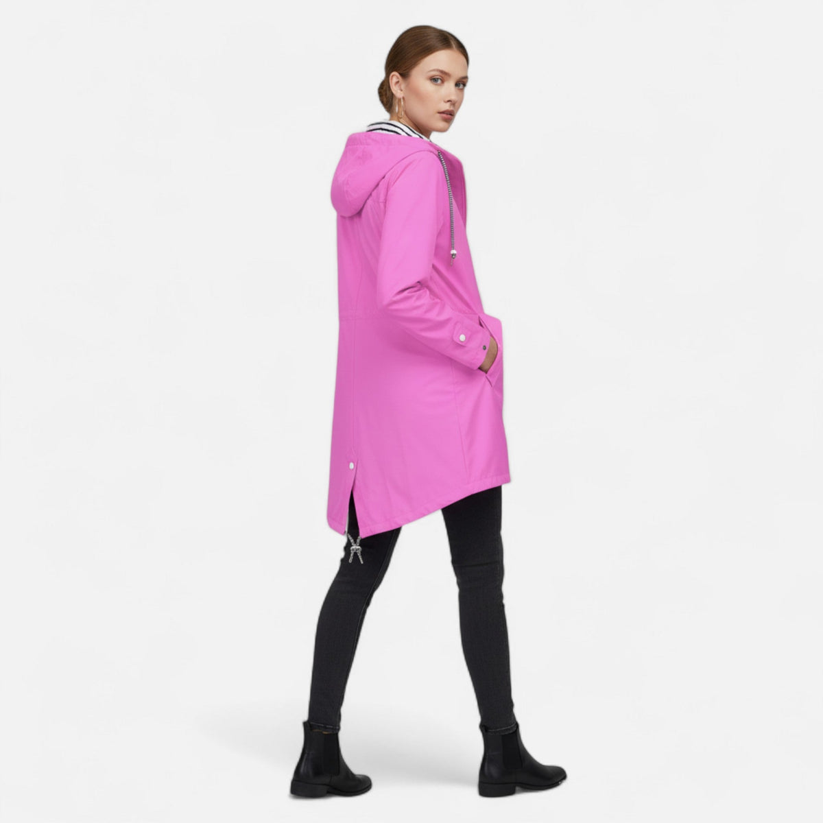 Women's Waterproof Jacket – Tailored Lightweight Rain Jacket