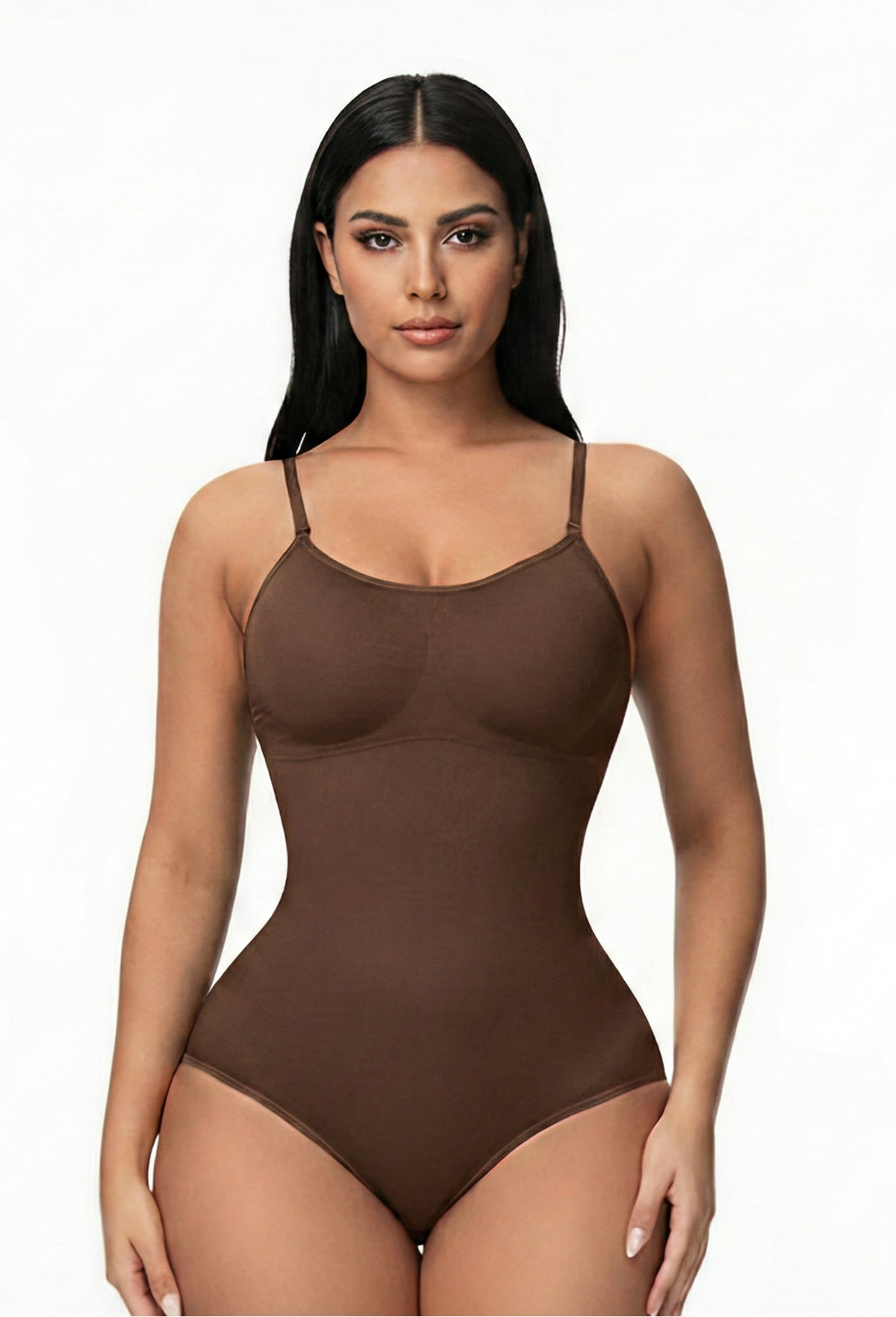 Women's Seamless Shapewear Bodysuit – Sculpting Support Design