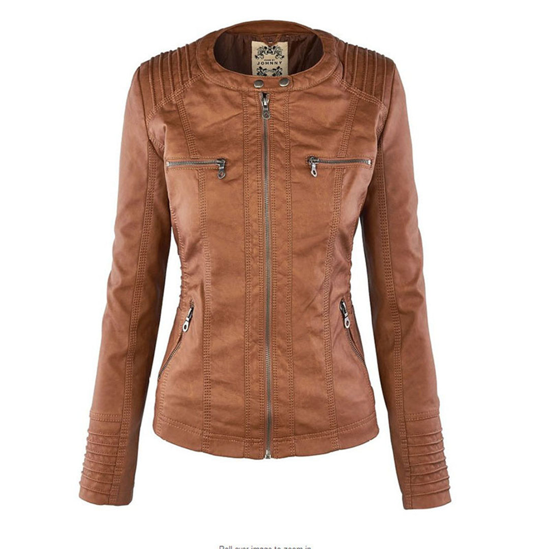 Women's Hooded Tailored Jacket – Warm Smart Casual Design